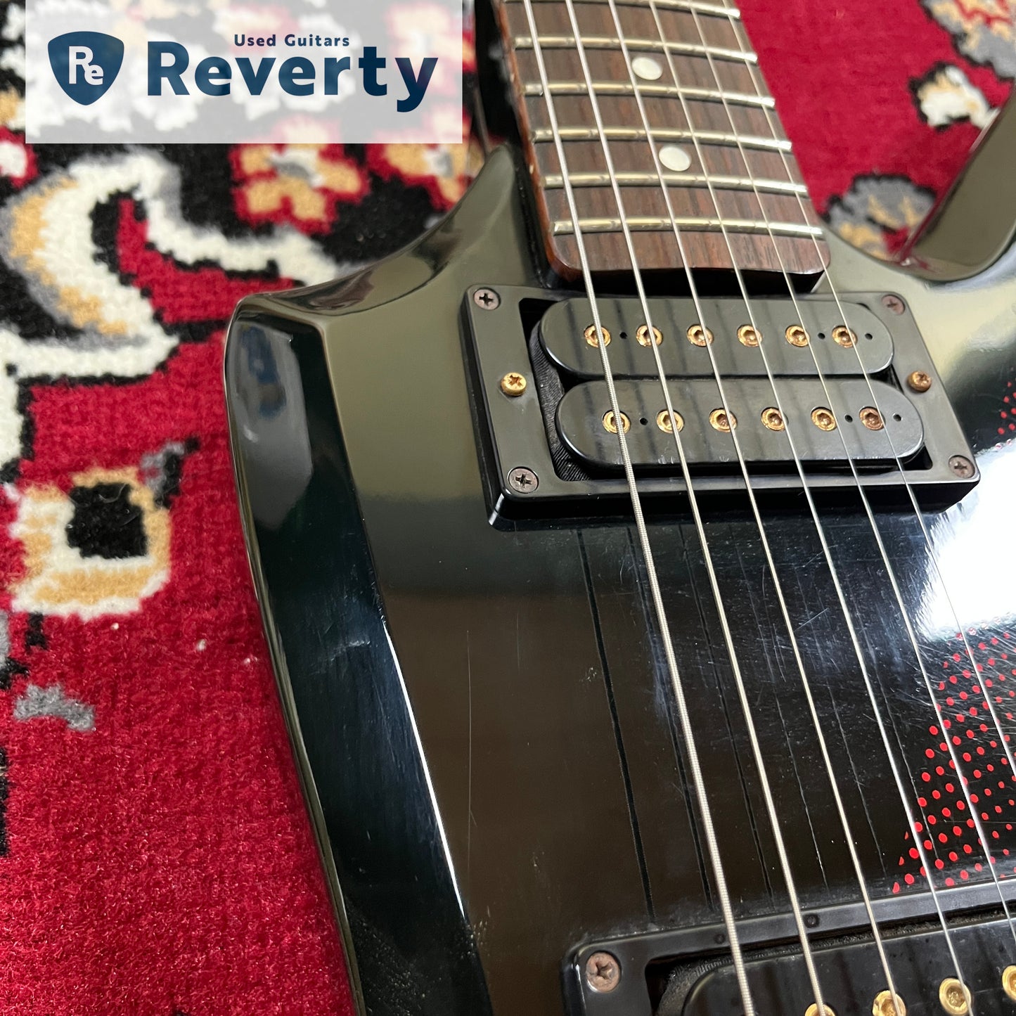 Aria Pro II ZZ Deluxe BTR 1984 MIJ Matsumoku Explorer Style Guitar Japan