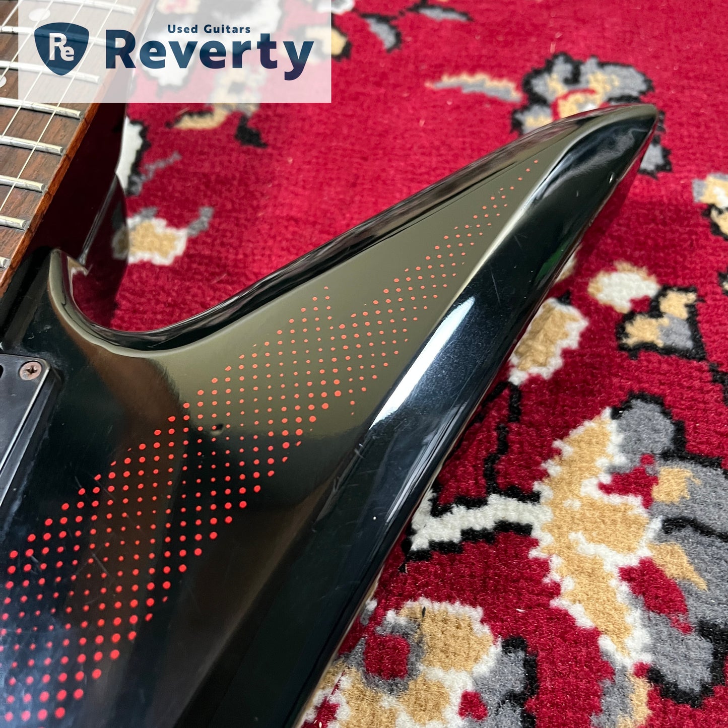 Aria Pro II ZZ Deluxe BTR 1984 MIJ Matsumoku Explorer Style Guitar Japan