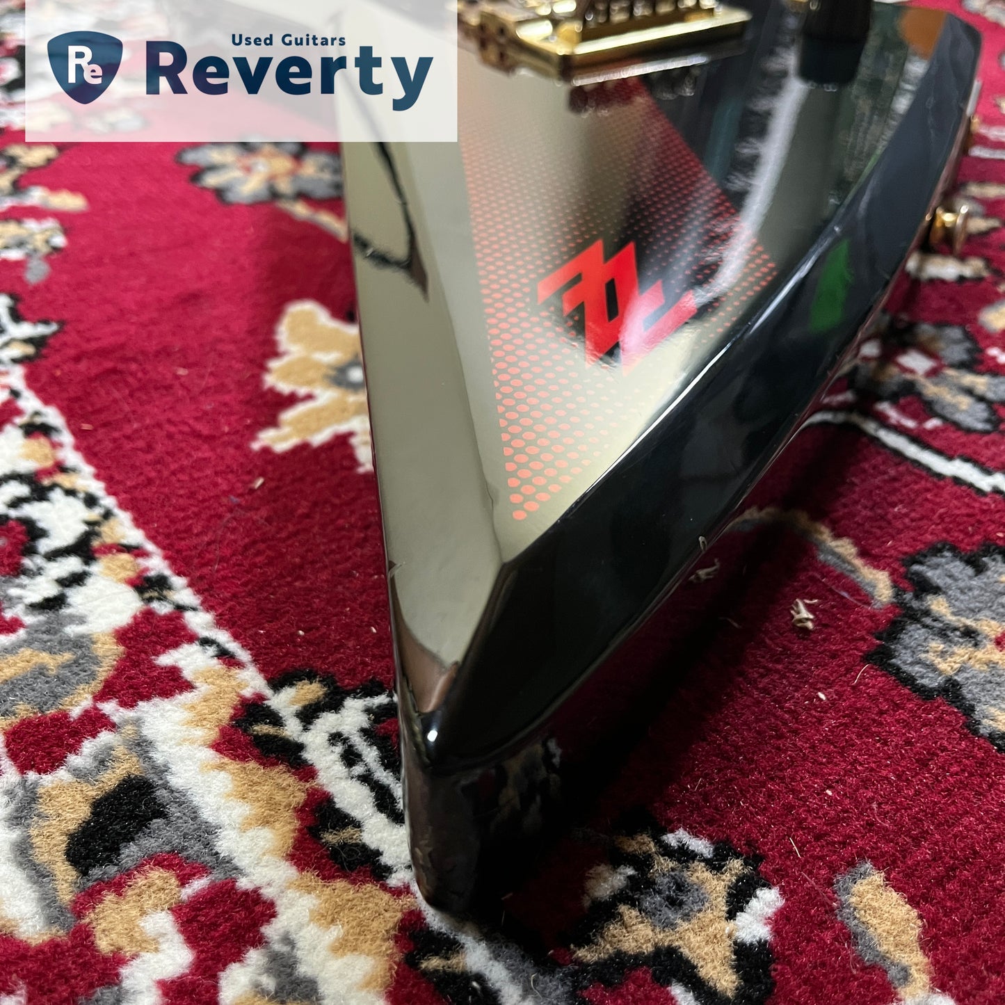 Aria Pro II ZZ Deluxe BTR 1984 MIJ Matsumoku Explorer Style Guitar Japan