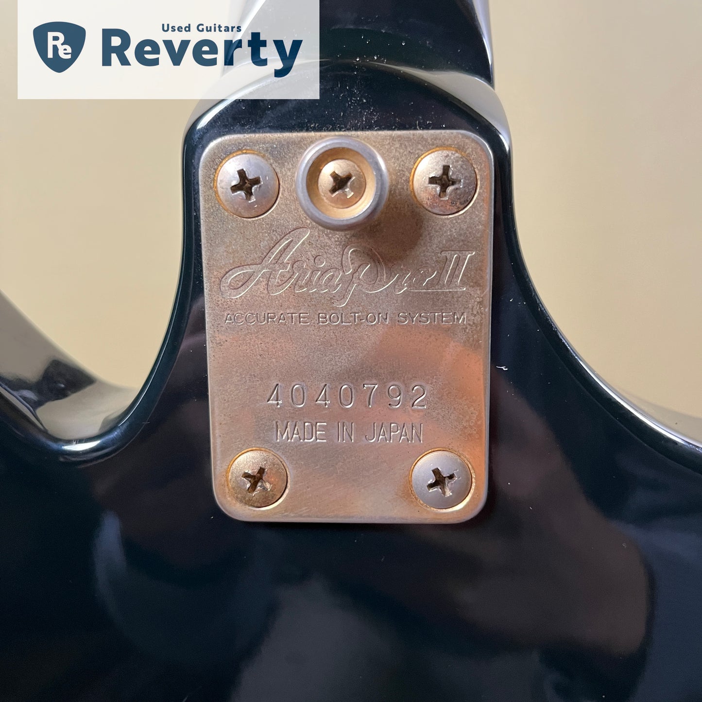 Aria Pro II ZZ Deluxe BTR 1984 MIJ Matsumoku Explorer Style Guitar Japan