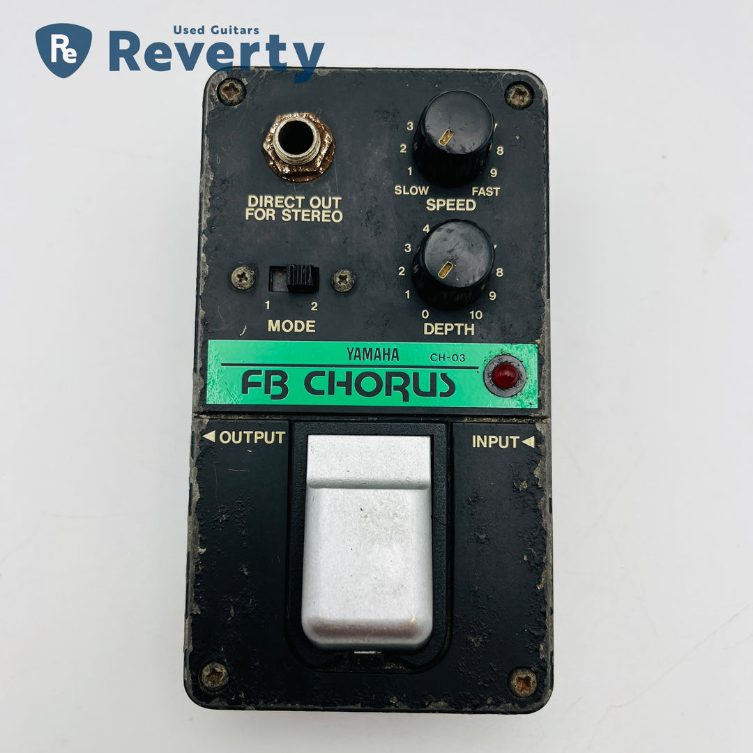 Yamaha CH-03 FB Chorus Guitar Effect Pedal MIJ 1980s Vintage Japan Used