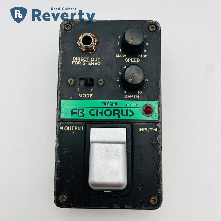 Yamaha CH-03 FB Chorus Guitar Effect Pedal MIJ 1980s Vintage Japan Used