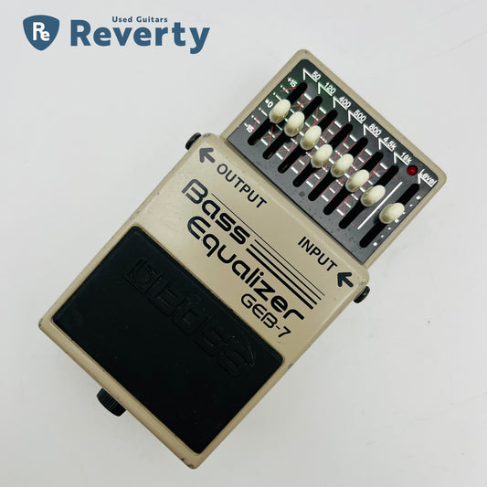 Boss GEB-7 Bass Equalizer Effect Pedal Made in Taiwan Used