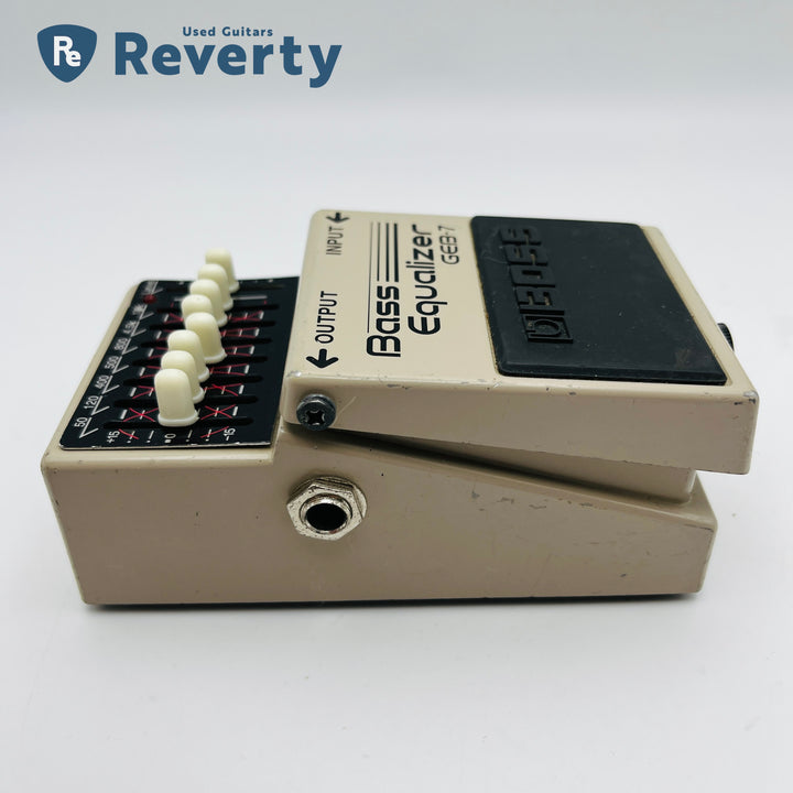 Boss GEB-7 Bass Equalizer Effect Pedal Made in Taiwan Used