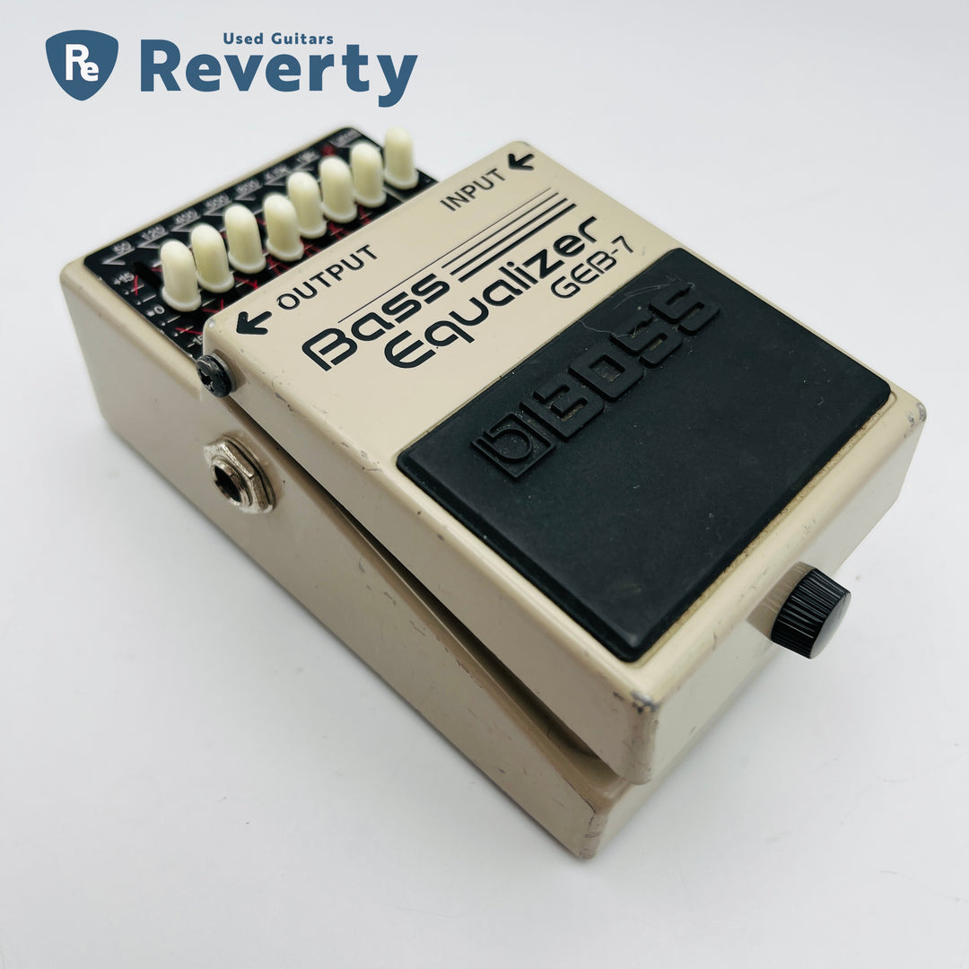 Boss GEB-7 Bass Equalizer Effect Pedal Made in Taiwan Used