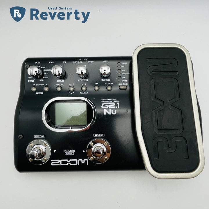 Zoom G2.1Nu Guitar Muliti-Effect Pedal Used w/Original box
