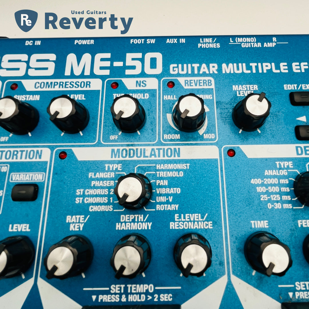 Boss ME-50 Multi Effects Guitar Pedal Made in Taiwan Used