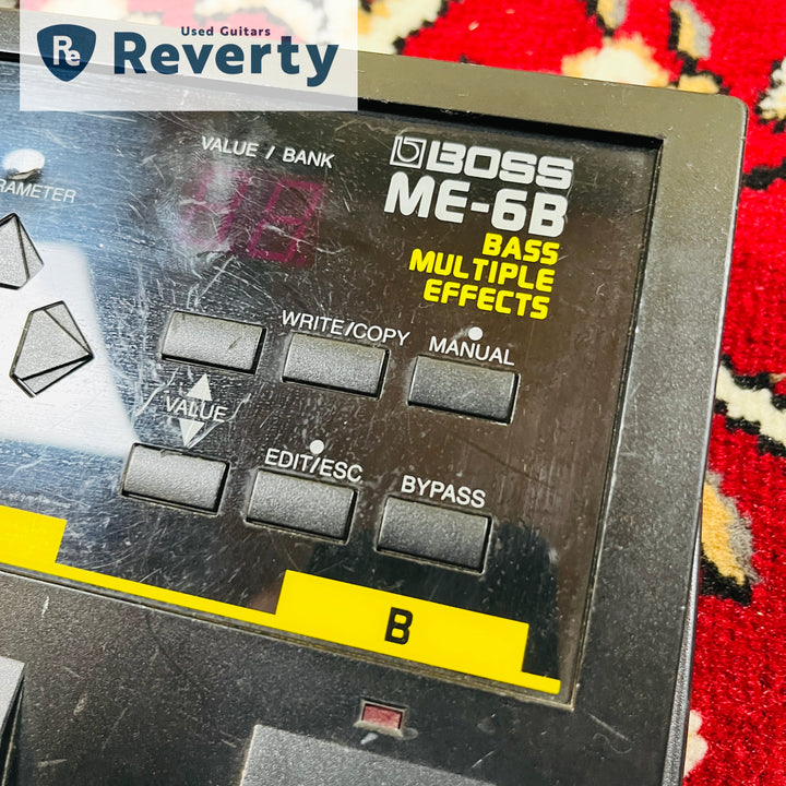 Boss ME-6B Bass Multiple-Effects Pedal 1990s MIJ Effect Pedal Used