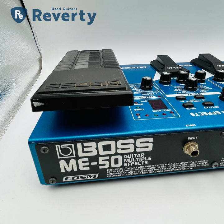 Boss ME-50 Multi Effects Guitar Pedal Made in Taiwan Used