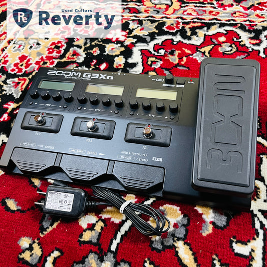 Zoom G3Xn Guitar Multi-Effects Processor Effect Pedal w/Power cord Used