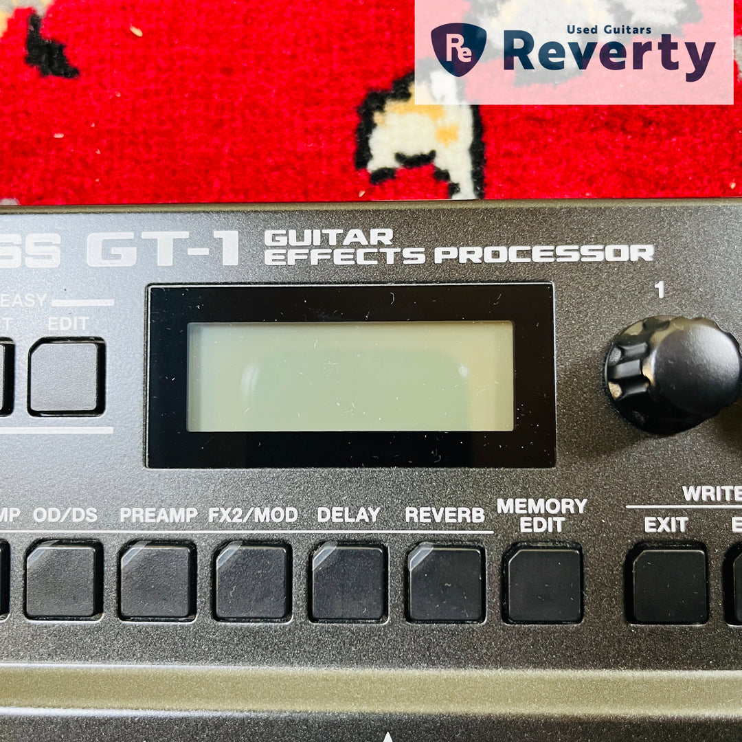 Boss GT-1 Guitar Multi-Effects Processor Effect Pedal w/Box,Manual,Case Used