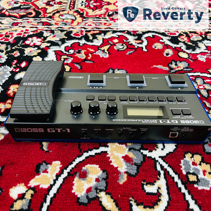 Boss GT-1 Guitar Multi-Effects Processor Effect Pedal w/Box,Manual,Case Used