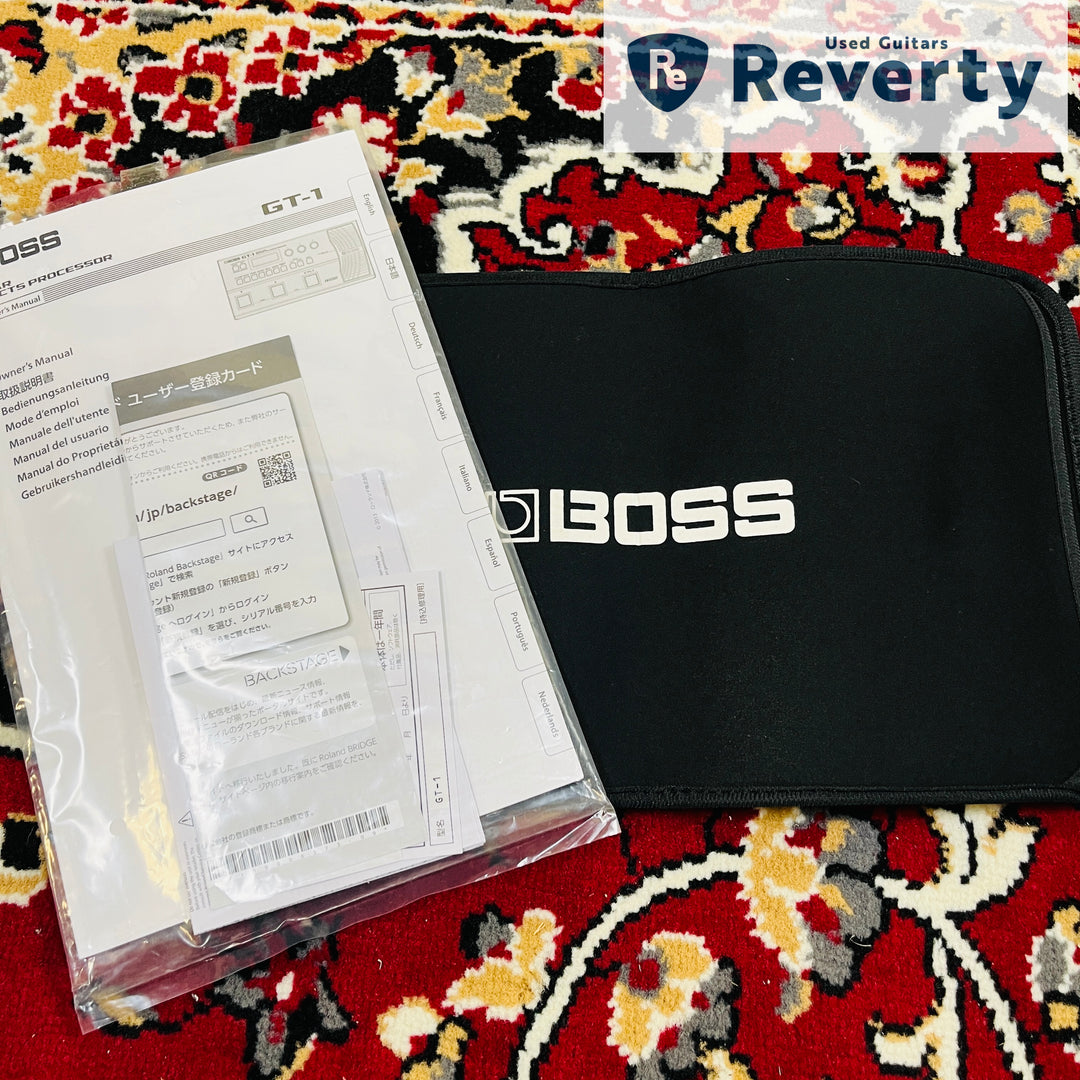 Boss GT-1 Guitar Multi-Effects Processor Effect Pedal w/Box,Manual,Case Used