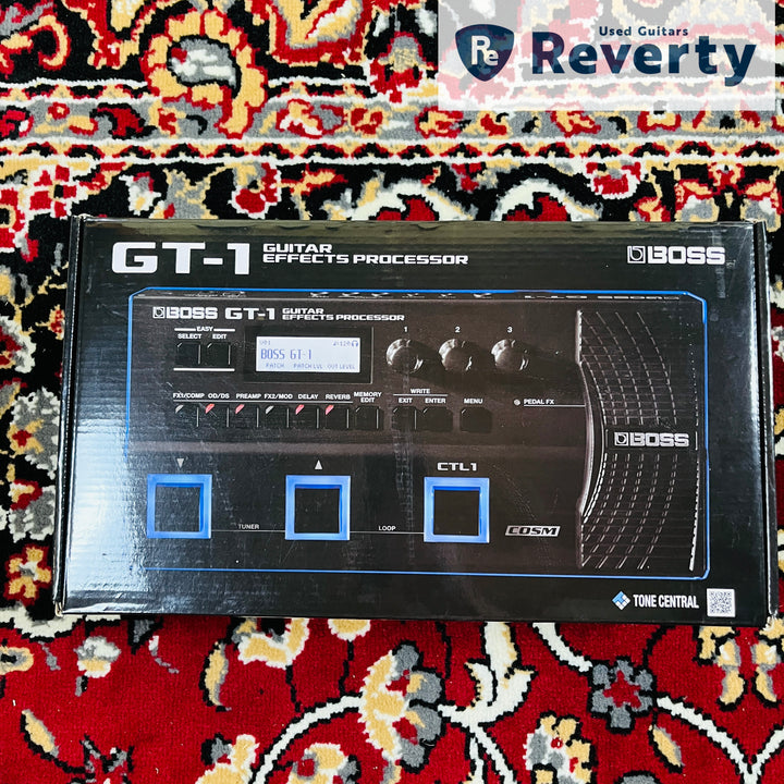 Boss GT-1 Guitar Multi-Effects Processor Effect Pedal w/Box,Manual,Case Used