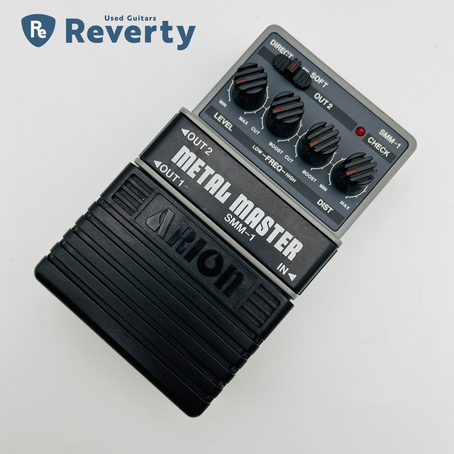 Arion SMM-1 Metal Master Distortion Guitar Effect Pedal Used
