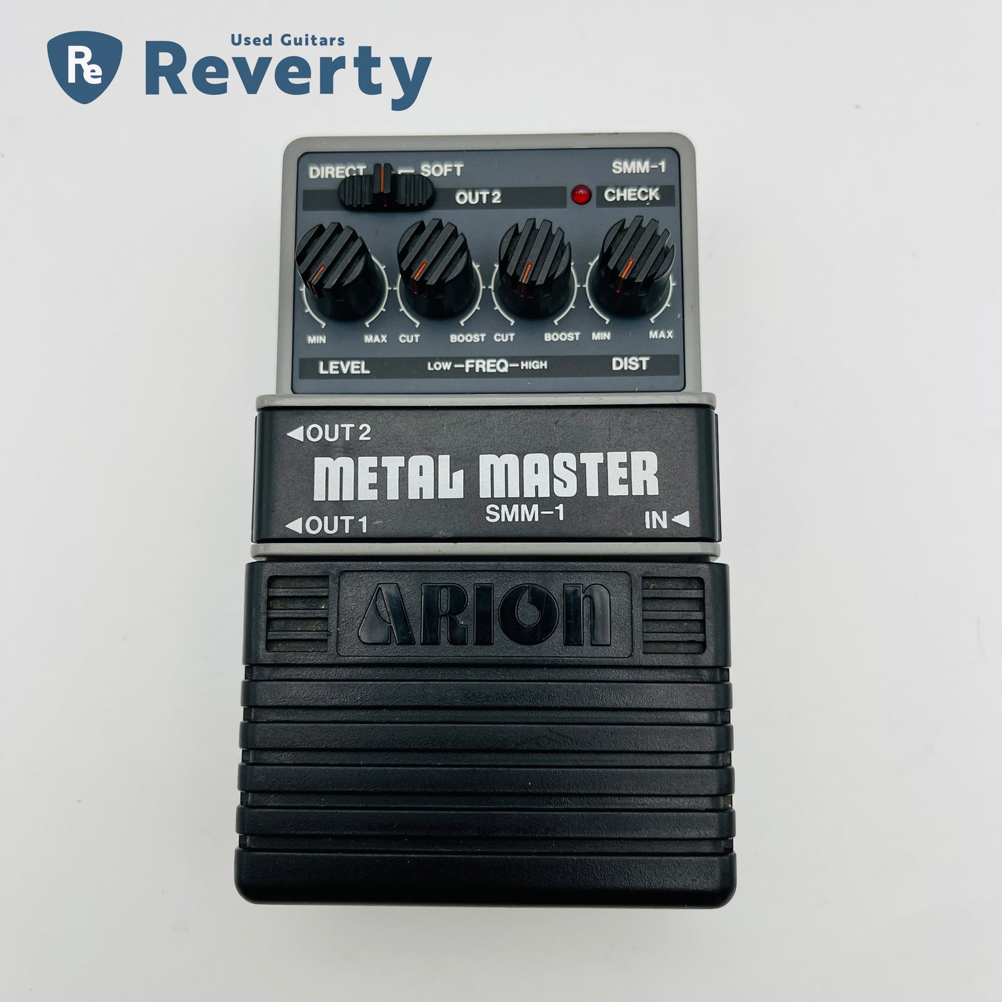 Arion SMM-1 Metal Master Distortion Guitar Effect Pedal Used