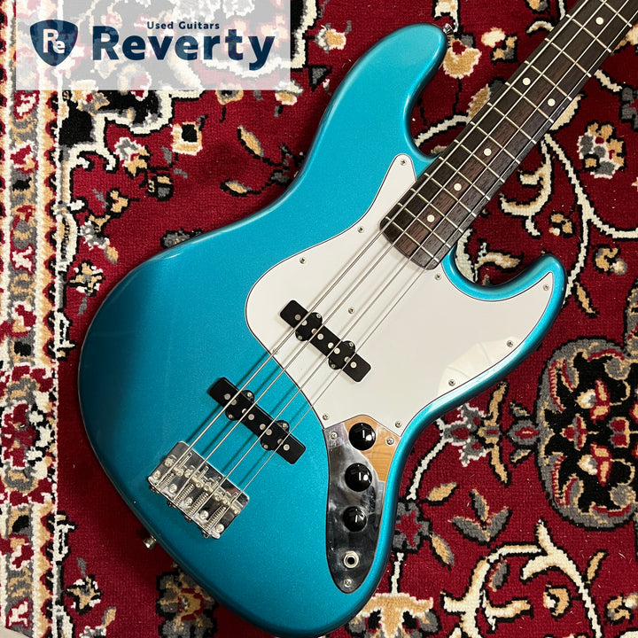 Coolz ZJB-1R Blue Metallic Jazz Bass Made In Japan Fujigen 2011 Used w/Gig bag