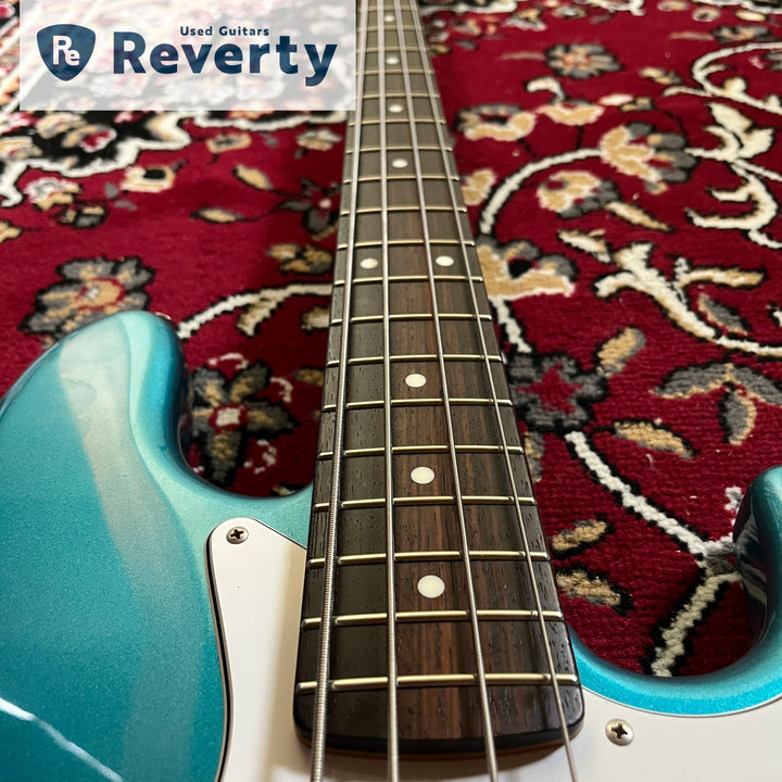 Coolz ZJB-1R Blue Metallic Jazz Bass Made In Japan Fujigen 2011 Used w/Gig bag