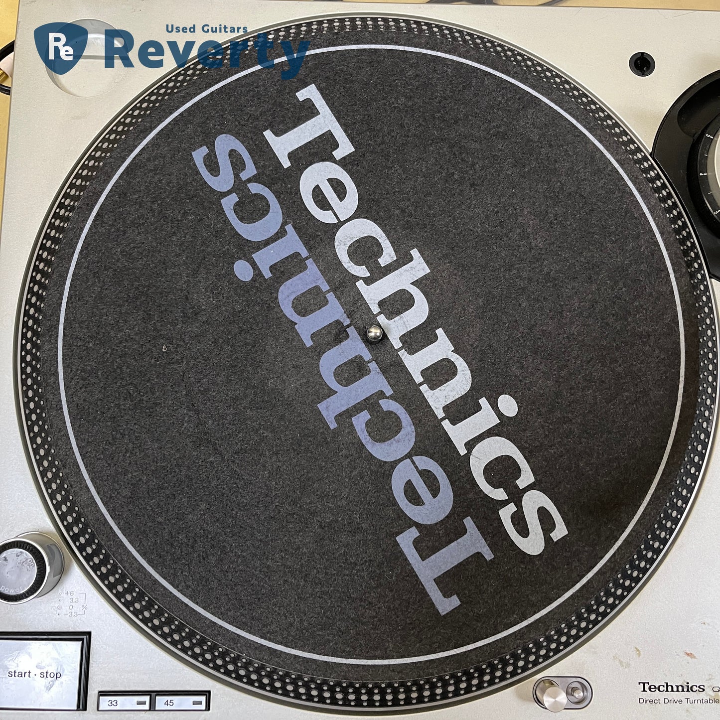 Technics SL-1200MK3D Silver Direct Drive DJ Turntable Made in Japan 100V Used