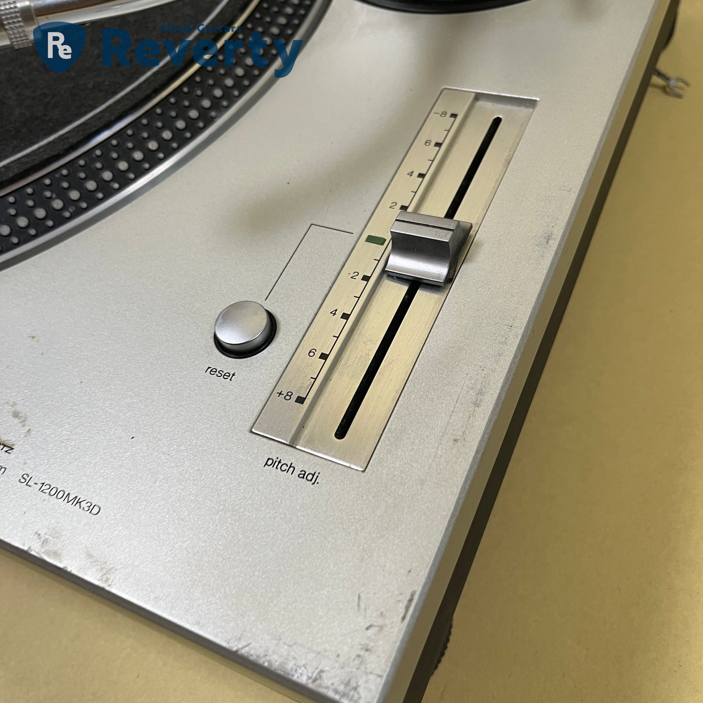 Technics SL-1200MK3D Silver Direct Drive DJ Turntable Made in Japan 100V Used