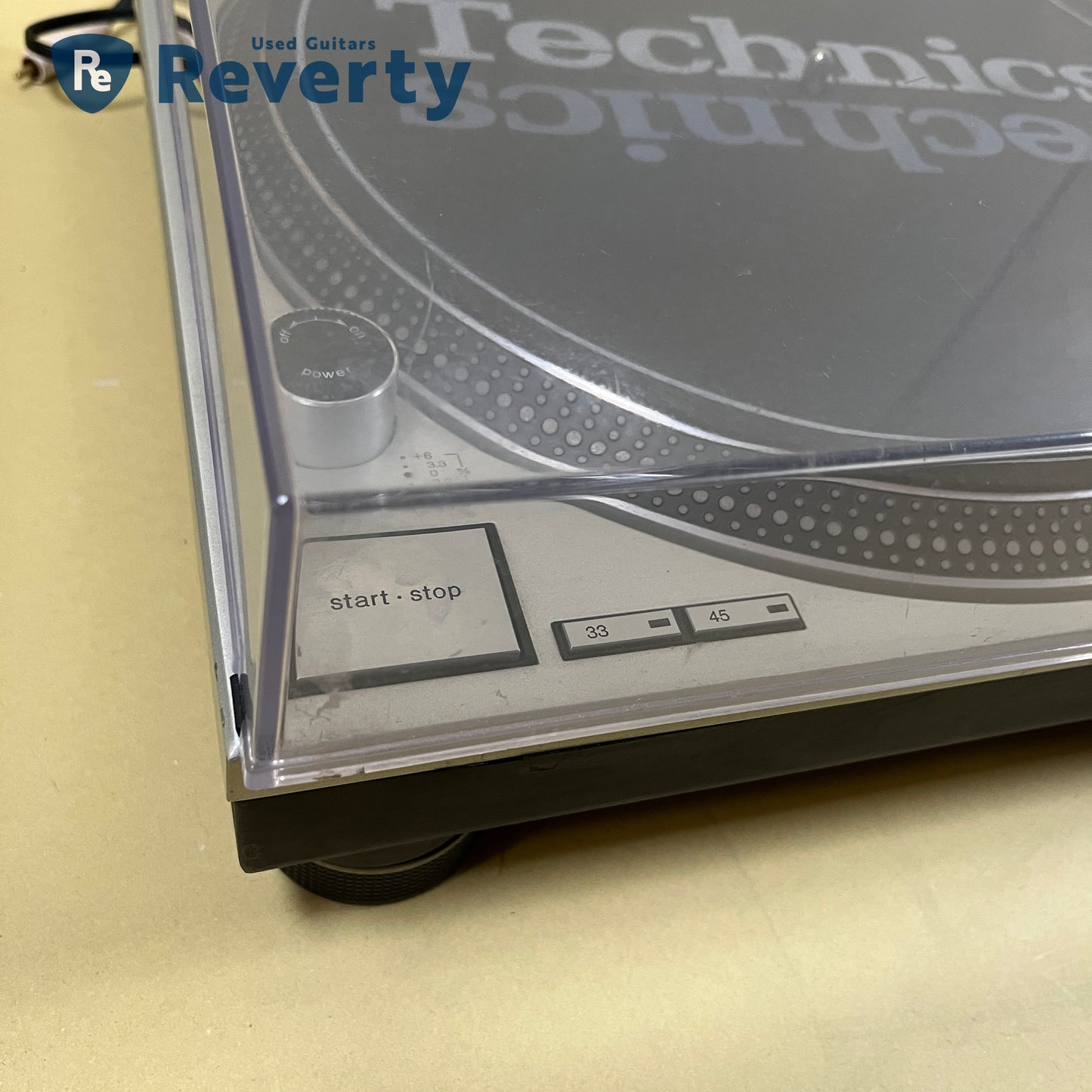 Technics SL-1200MK3D Silver Direct Drive DJ Turntable Made in Japan 100V Used