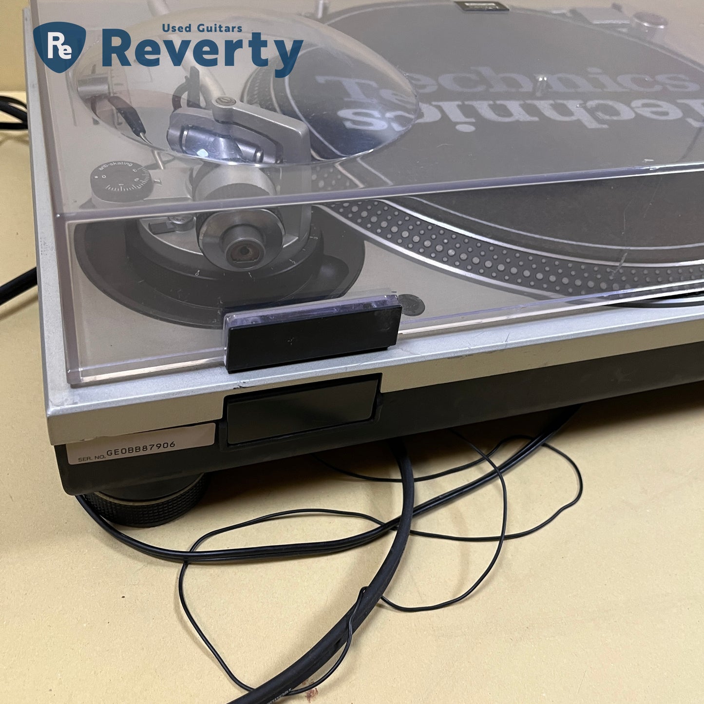 Technics SL-1200MK3D Silver Direct Drive DJ Turntable Made in Japan 100V Used