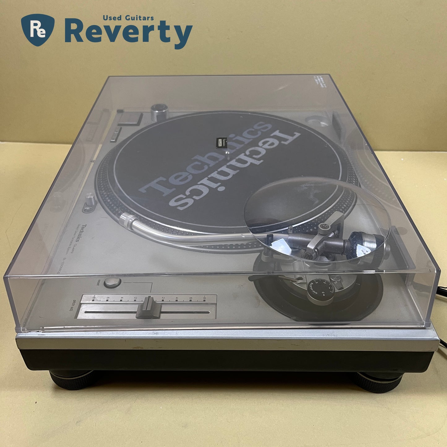 Technics SL-1200MK3D Silver Direct Drive DJ Turntable Made in Japan 100V Used