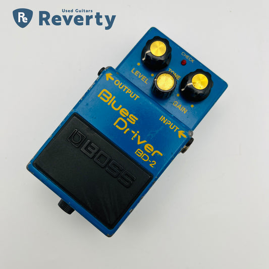 Boss BD-2 Blues Driver Guitar Effects Pedal Overdrive Made in Taiwan Used