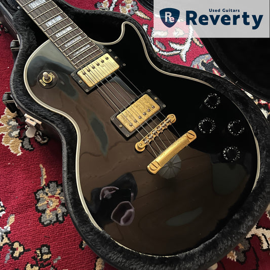 Epiphone Les Paul Custom 1998 MIJ Fujigen Japan Black LPC Rare w/Hard case