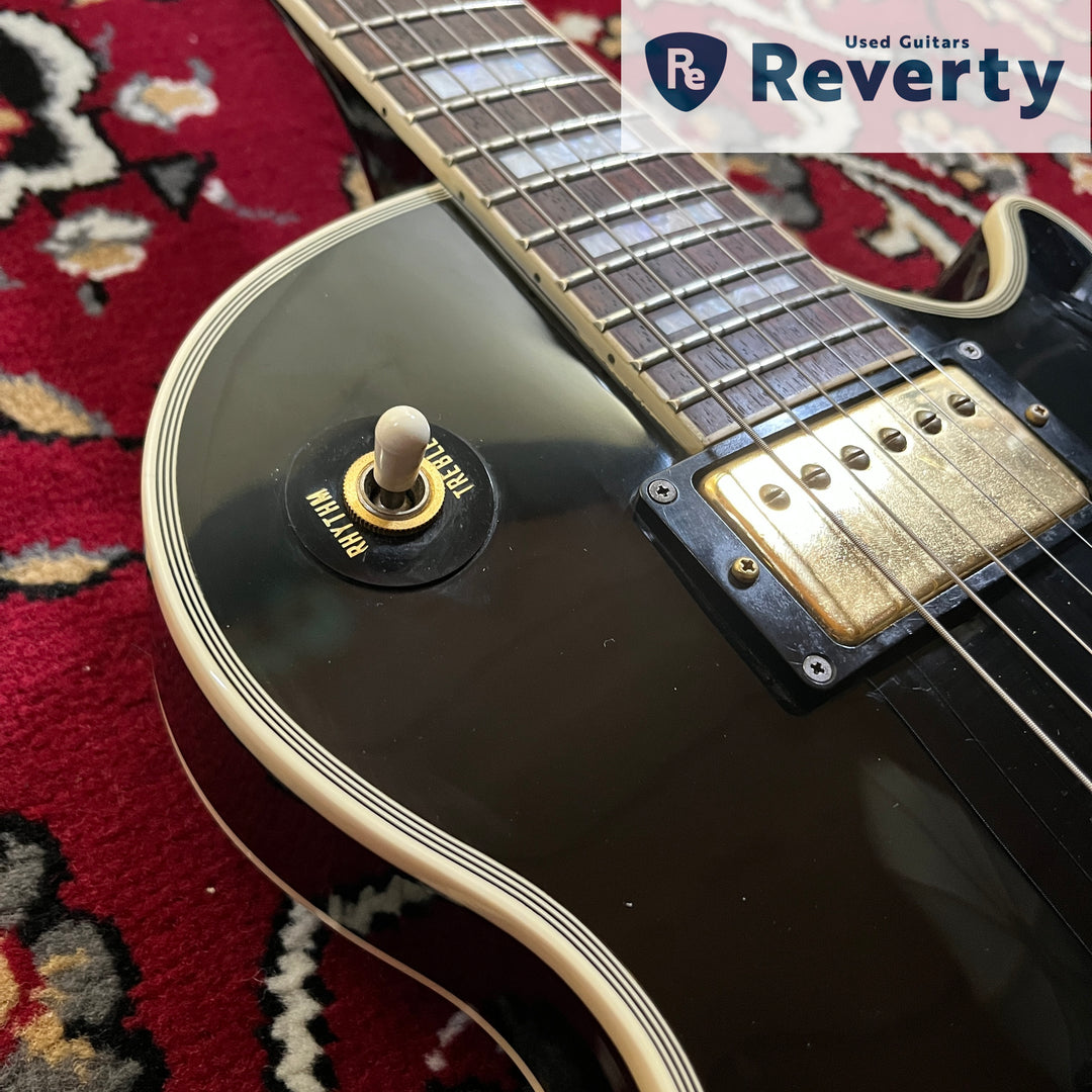 Epiphone Les Paul Custom 1998 MIJ Fujigen Japan Black LPC Rare w/Hard case
