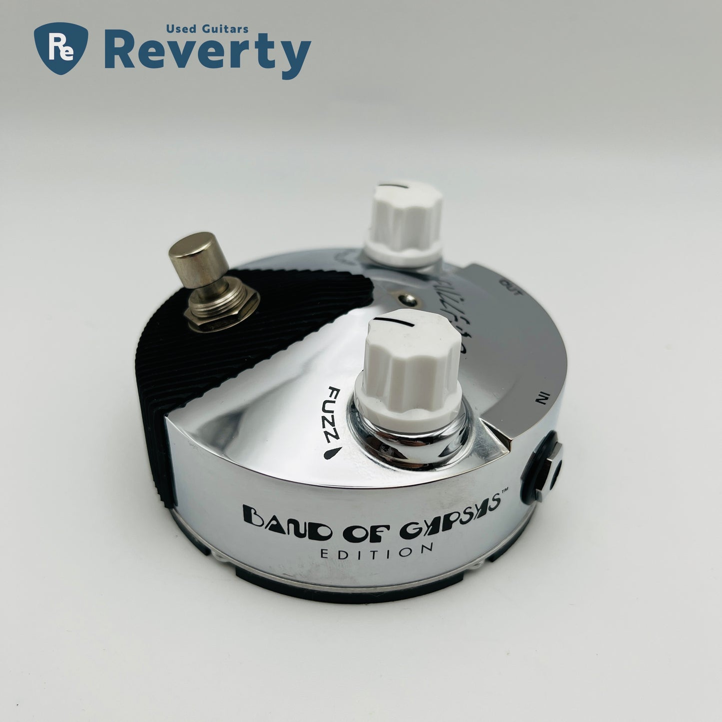 Dunlop FFM6SE Band of Gypsys Limited Edition Fuzz Face Mini - Chrome Used