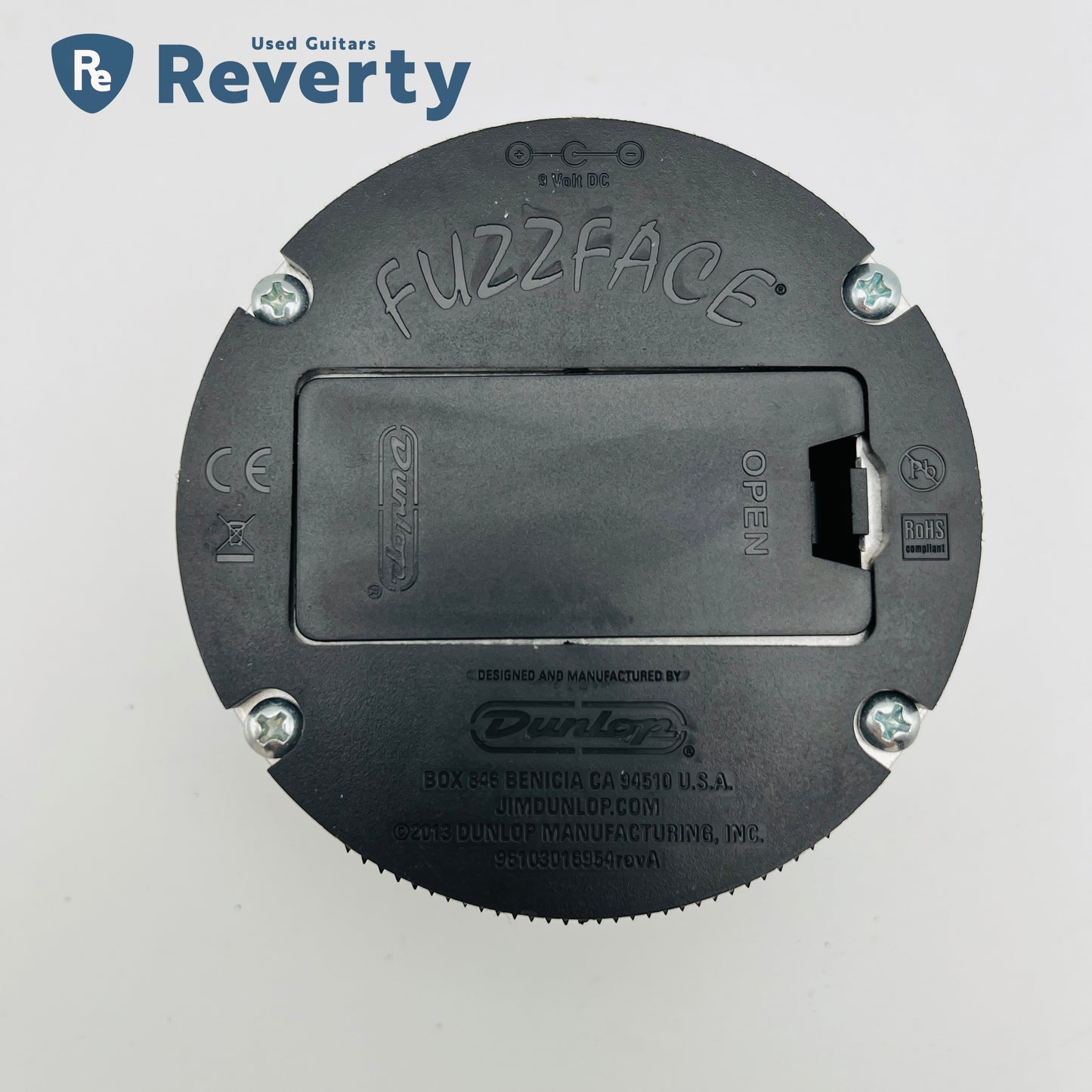 Dunlop FFM6SE Band of Gypsys Limited Edition Fuzz Face Mini - Chrome Used