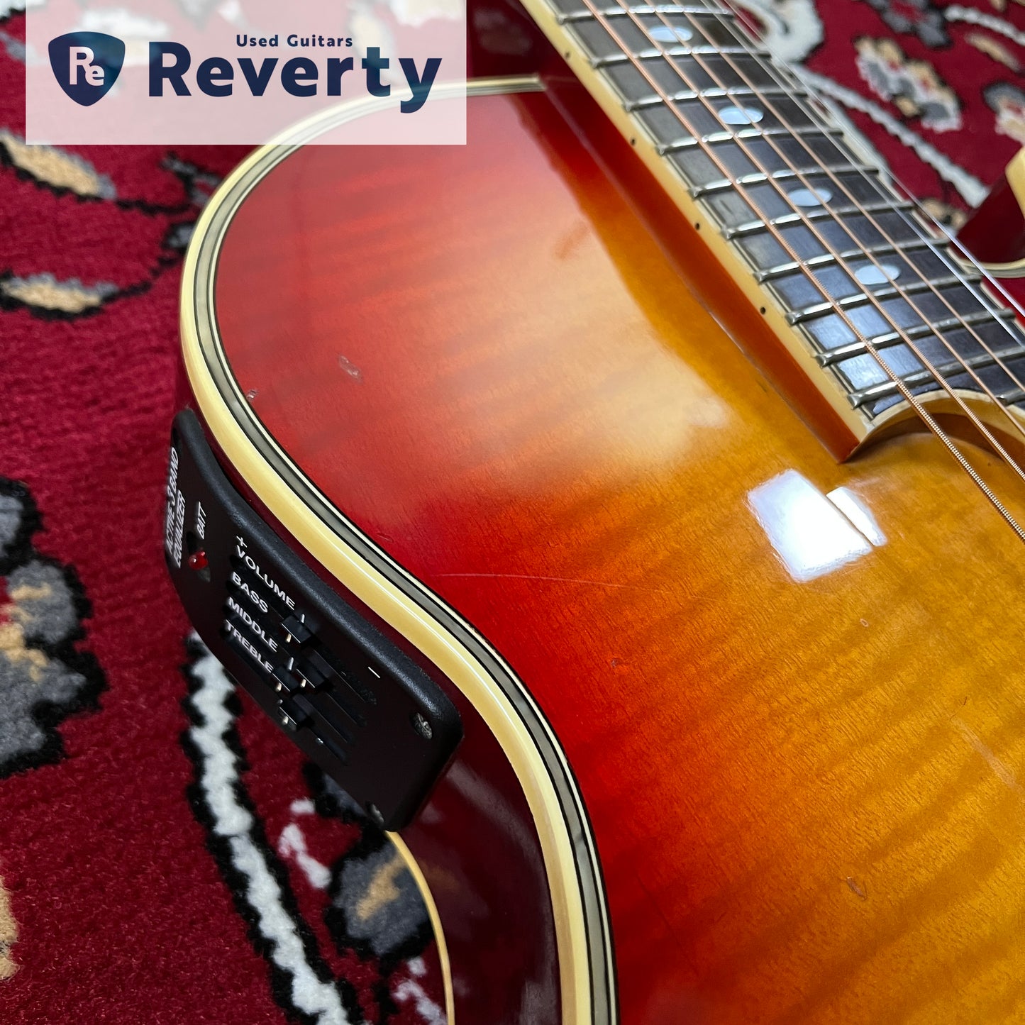 Greco CSF-90 MIJ Electric Acoustic Guitar 1994 Made in Japan Rare