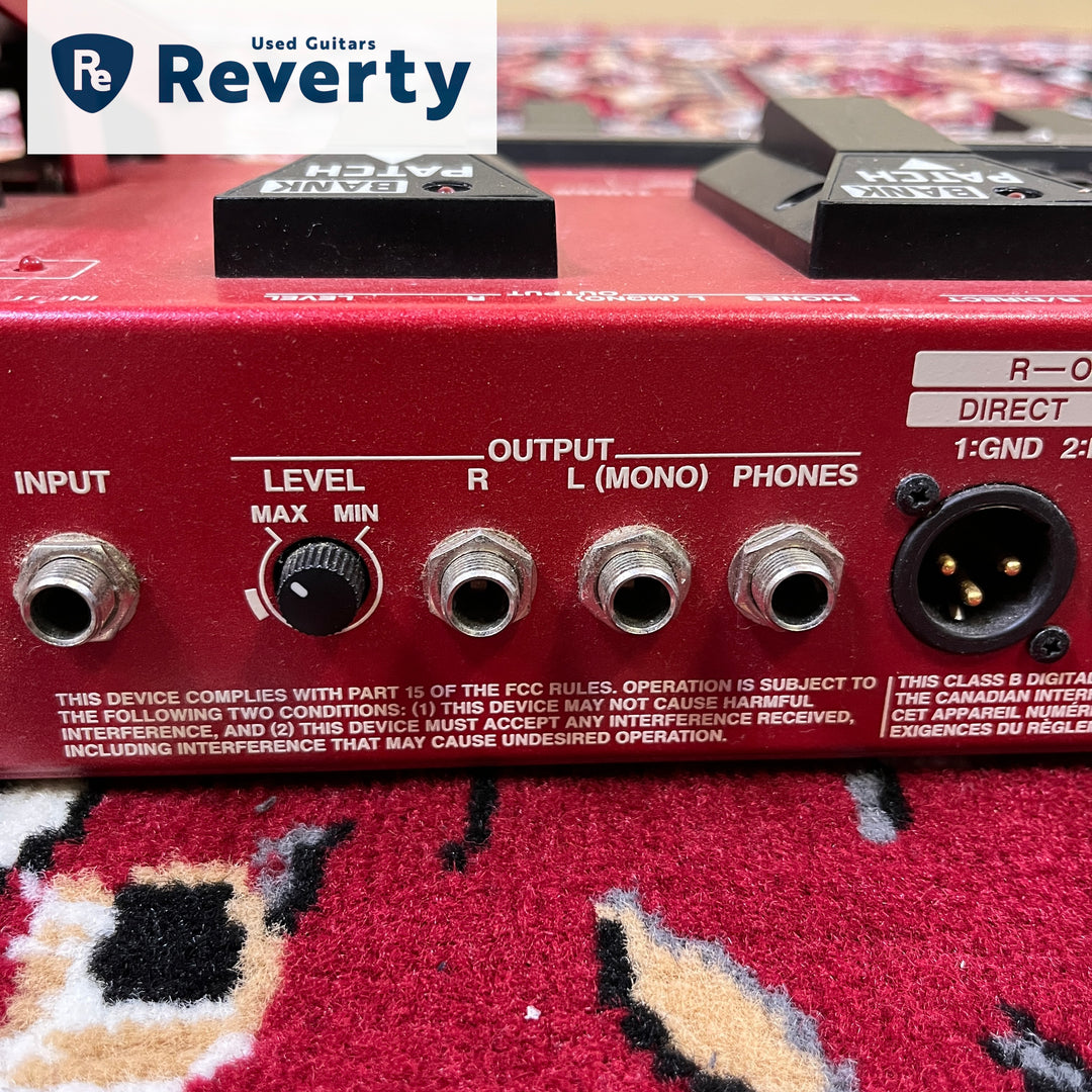 Boss GT-6B Bass Multi-Effects Processor Pedal with Power cable Used