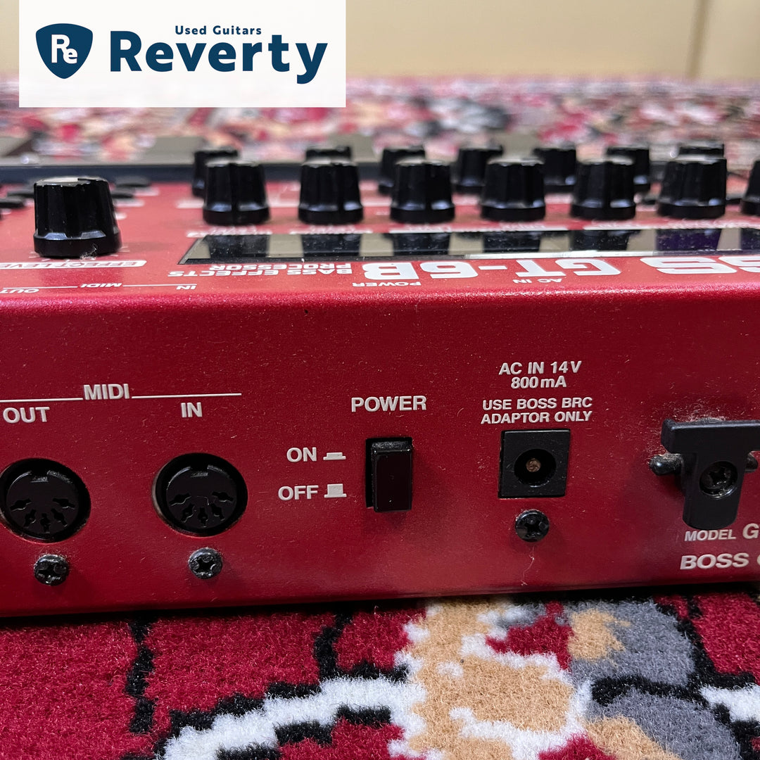 Boss GT-6B Bass Multi-Effects Processor Pedal with Power cable Used