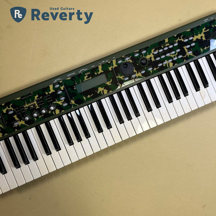 KORG X50-CF Limited Camouflage Edition 61-Key Keyboard Synthesizer w/Power supply Used