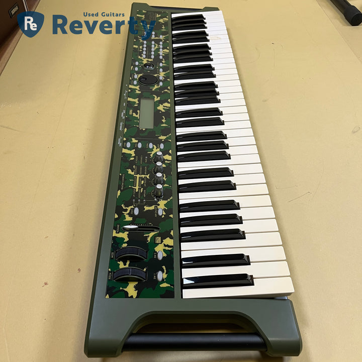 KORG X50-CF Limited Camouflage Edition 61-Key Keyboard Synthesizer w/Power supply Used