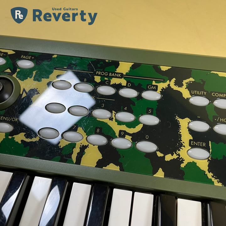 KORG X50-CF Limited Camouflage Edition 61-Key Keyboard Synthesizer w/Power supply Used