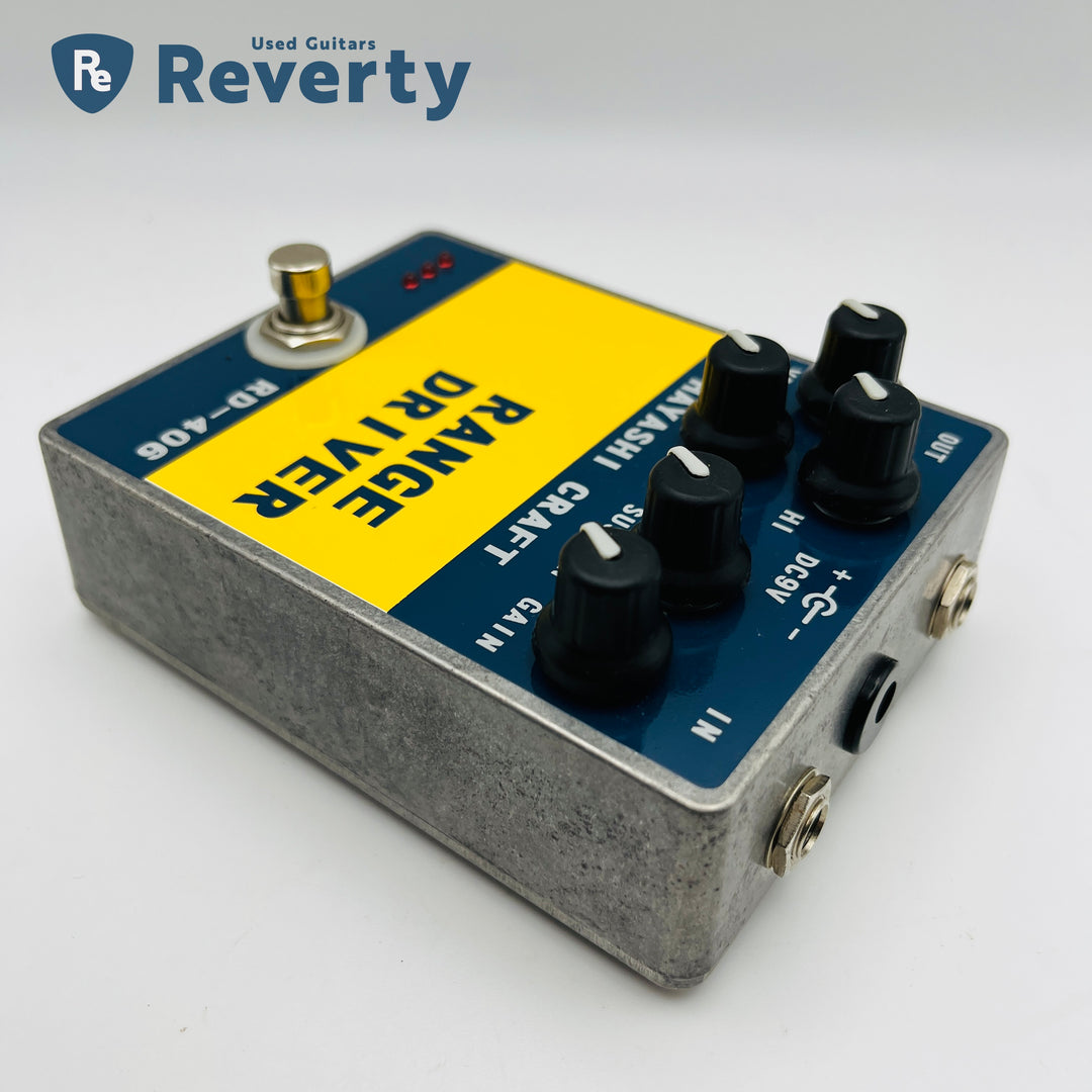 HAYASHI CRAFT Range Driver RD-406 Made in Japan Overdrive Pedal Used