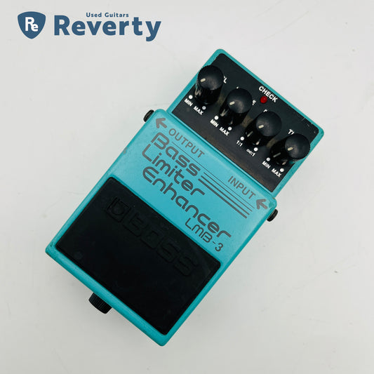Boss LMB-3 Bass Limitter Enhancer Pedal Made in Taiwan Silver Label
