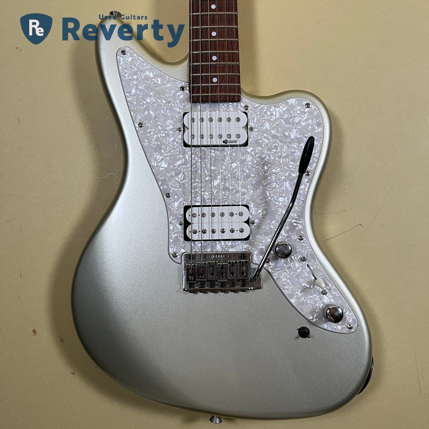 Fernandes JG-65S Jaguar model Electric Guitar w/Sustainer Lite AS-IS