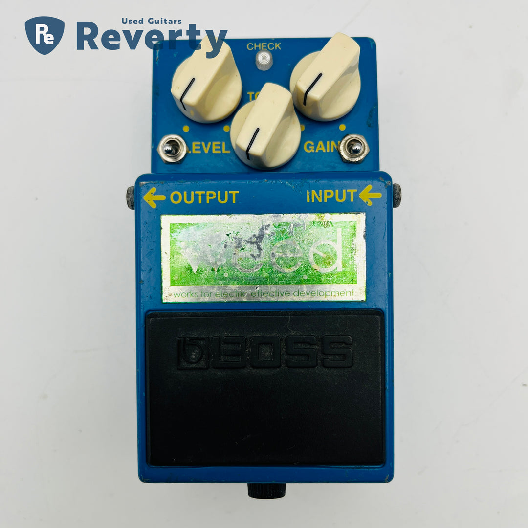 Boss BD-2 Blues Driver Weed Mod. Overdrive Guitar Effect Pedal Used