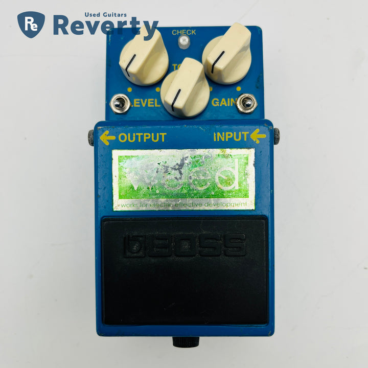 Boss BD-2 Blues Driver Weed Mod. Overdrive Guitar Effect Pedal Used