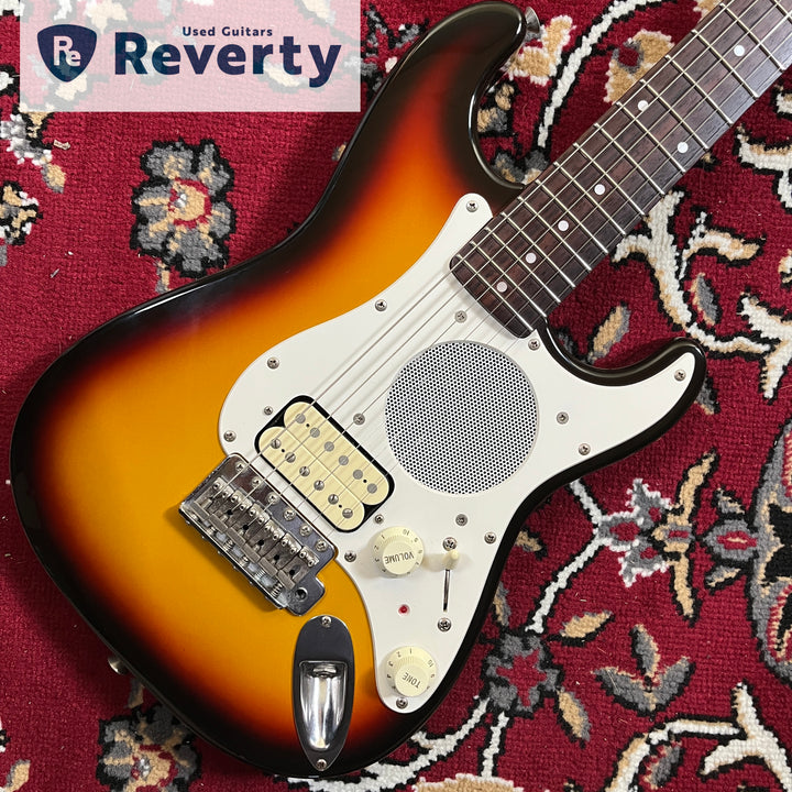 1993-1994 Fender Japan ST-Champ Mini Stratocaster Built-in Amp Sunburst MIJ