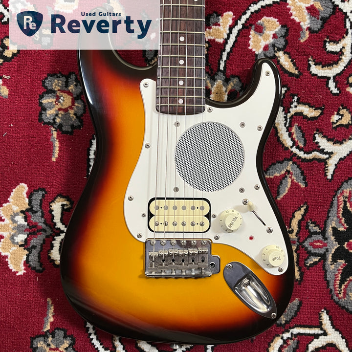 1993-1994 Fender Japan ST-Champ Mini Stratocaster Built-in Amp Sunburst MIJ