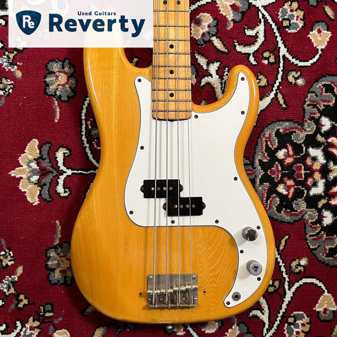 1979 Aria Pro II Primary Bass PJ Natural Ash Maple Neck MIJ Matsumoku Lawsuit