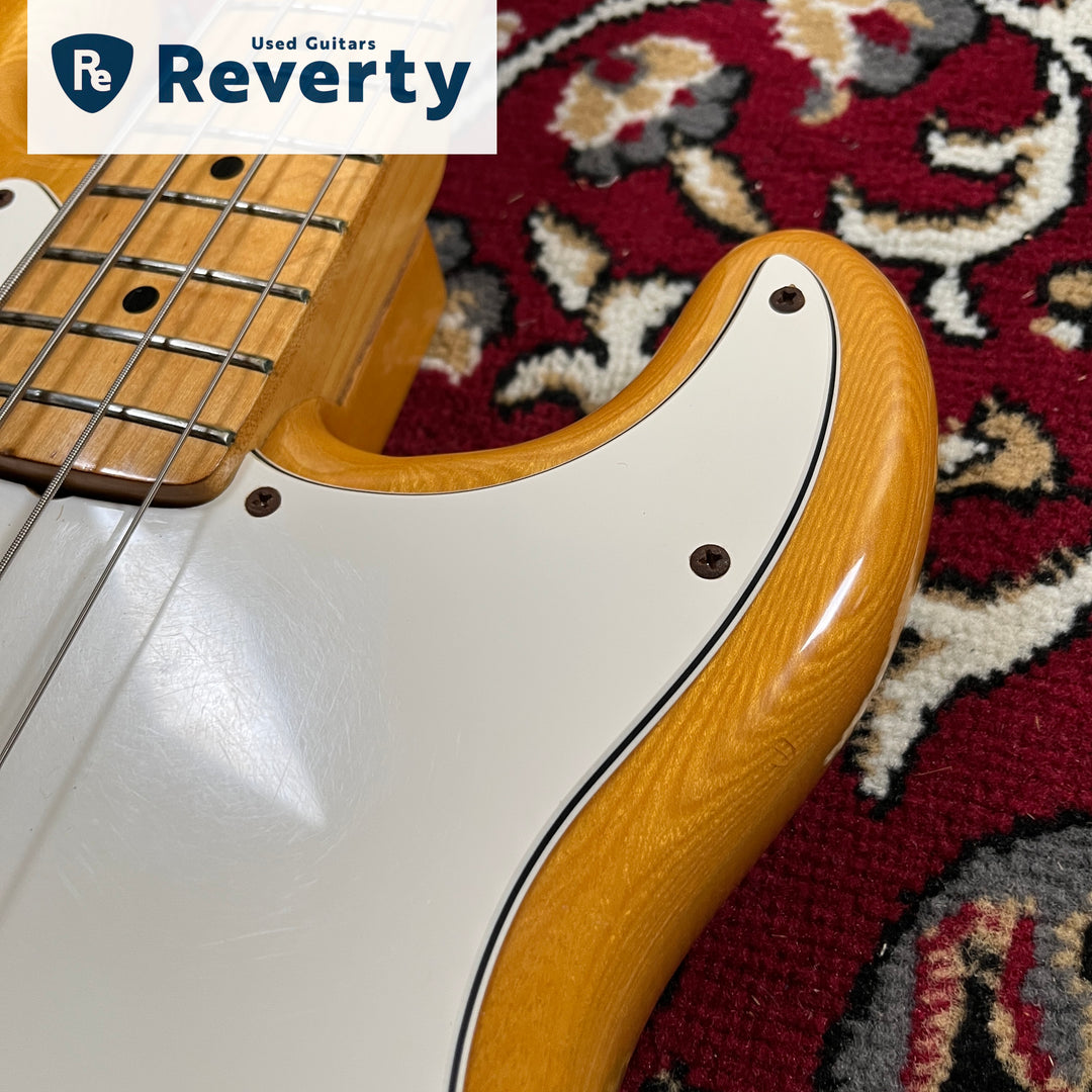 1979 Aria Pro II Primary Bass PJ Natural Ash Maple Neck MIJ Matsumoku Lawsuit
