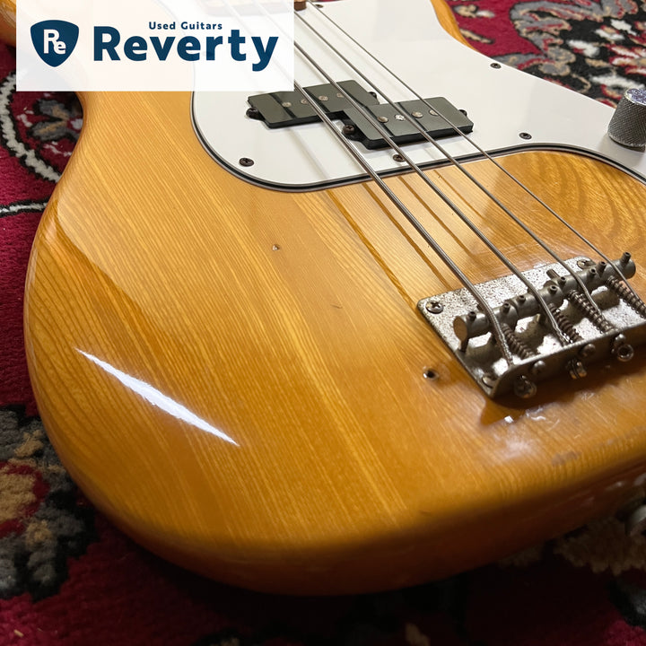 1979 Aria Pro II Primary Bass PJ Natural Ash Maple Neck MIJ Matsumoku Lawsuit
