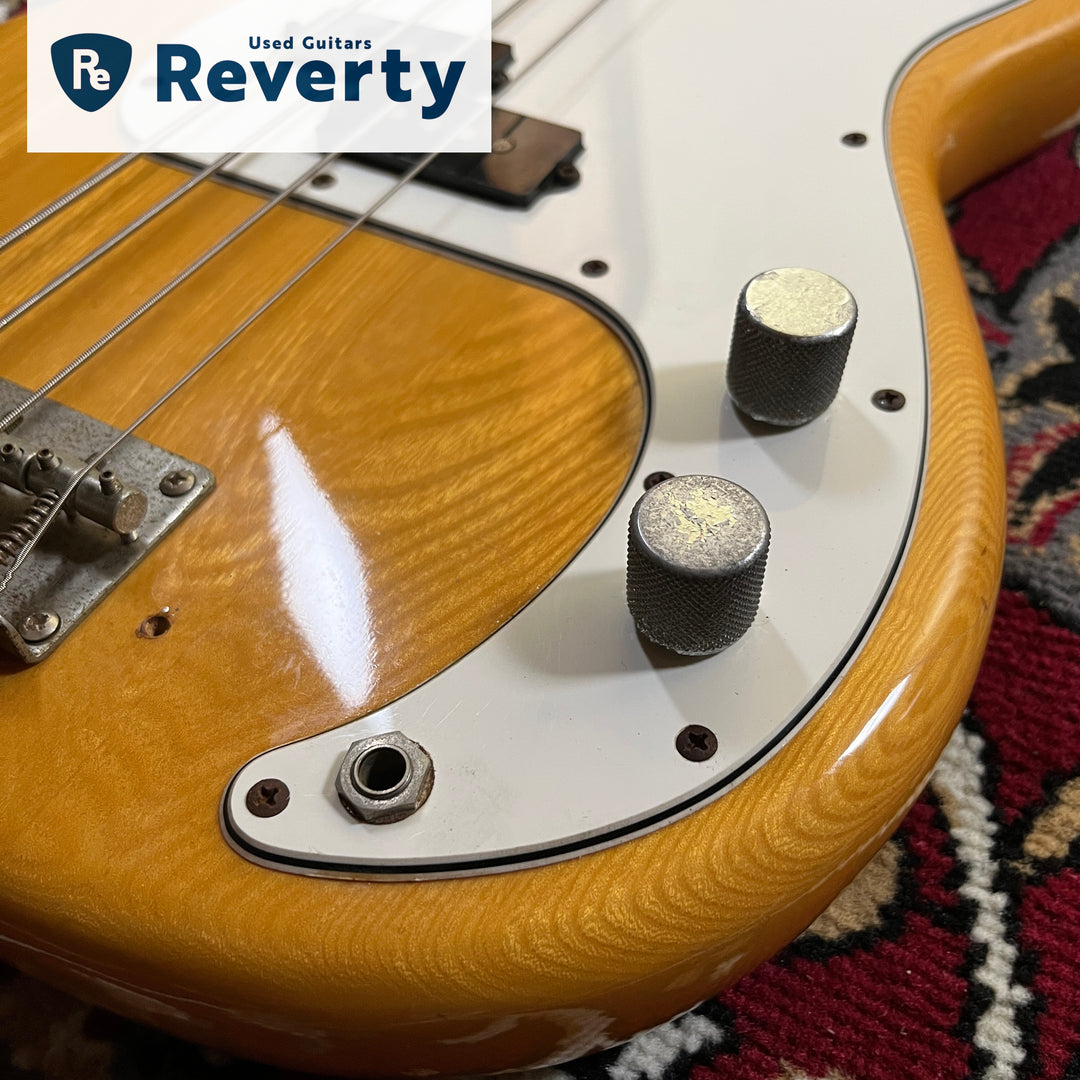 1979 Aria Pro II Primary Bass PJ Natural Ash Maple Neck MIJ Matsumoku Lawsuit