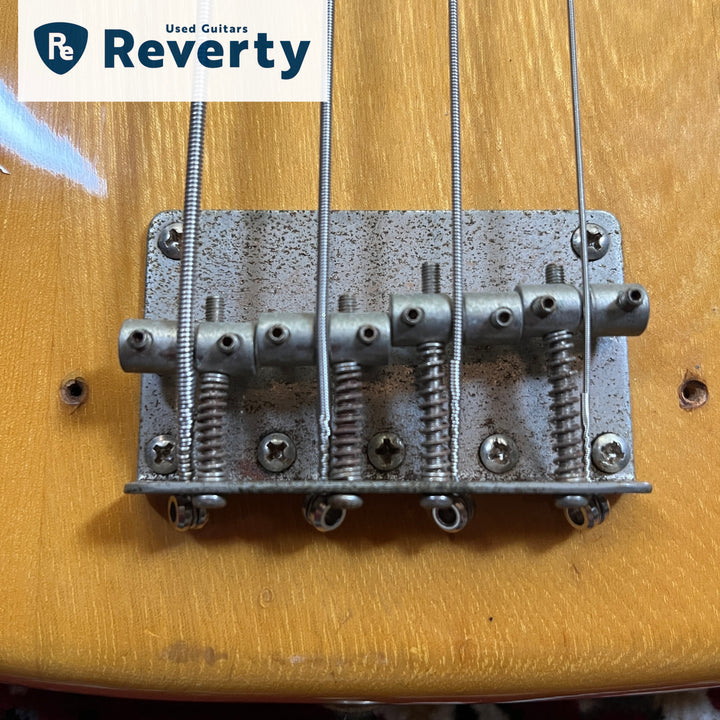1979 Aria Pro II Primary Bass PJ Natural Ash Maple Neck MIJ Matsumoku Lawsuit
